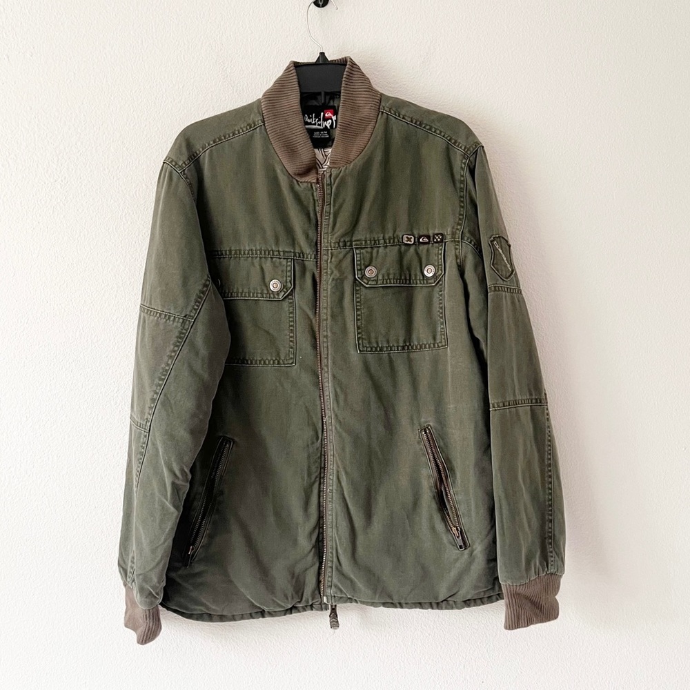 Quick Silver Army Green Jacket - image 1